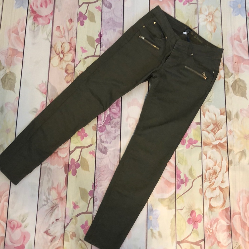 Olive Green Skinny Jean